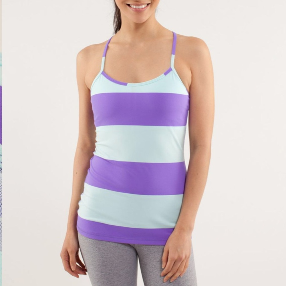 Lululemon Power Y Tank Luon Light Size 4